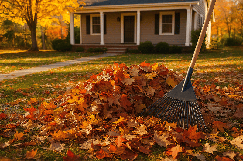Avoid the Fall Cleanup Crunch – Book Your Leaf Removal Now